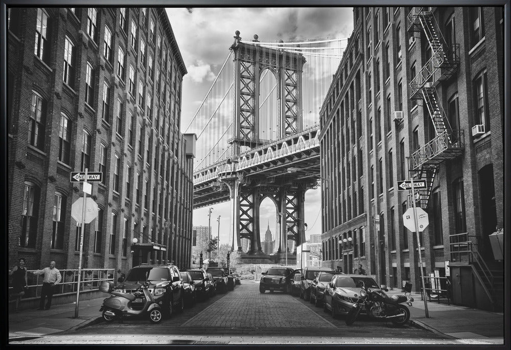  In America Brooklyn Bridge Wall Artwork Gallery Wrapped (Ready to Hang)