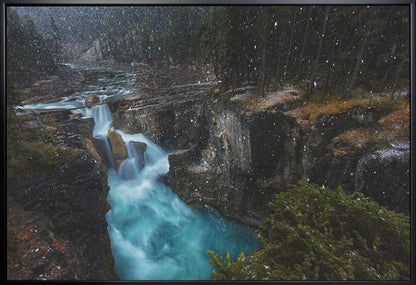 Wall art Surprise-36X24inches-In White Floating Frame