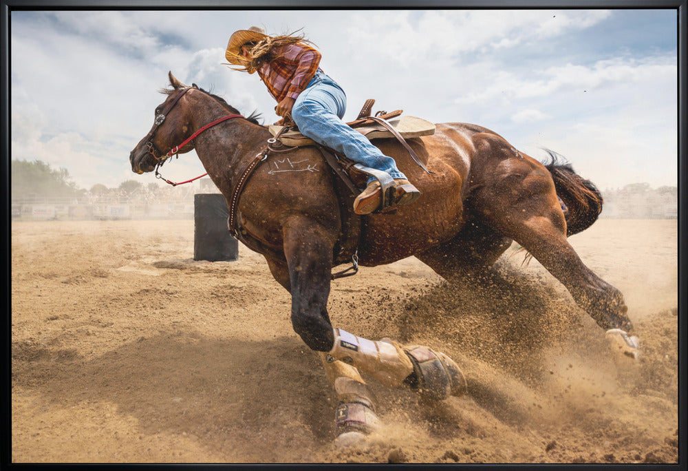  Bending Horse Wall Artwork Gallery Wrapped (Ready to Hang)