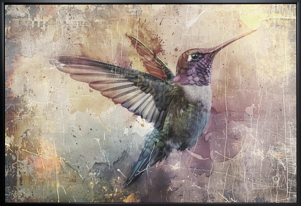  Bird Birds Animal Vintage Art Illustration Wallart 11 Wall Artwork Gallery Wrapped (Ready to Hang)