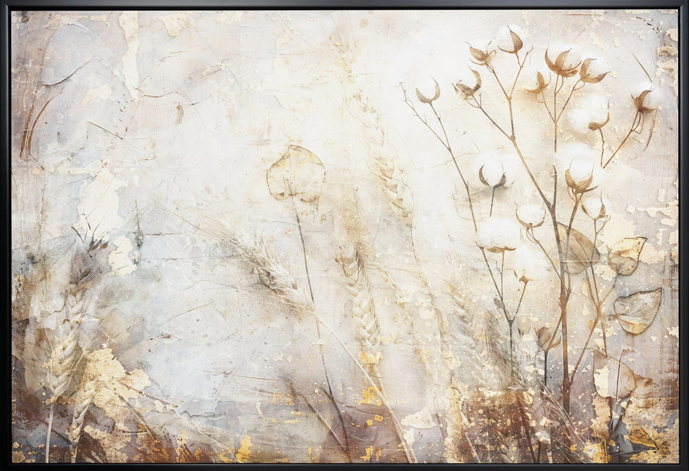  Flower Floral Art Illustration Wallart 126 Wall Artwork Gallery Wrapped (Ready to Hang)