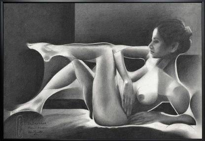 Wall art Solarized Roundism - 26-11-21