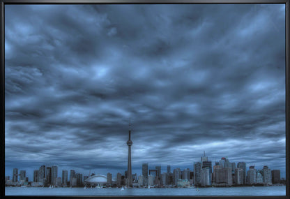  Toronto blue Wall Artwork Gallery Wrapped (Ready to Hang)