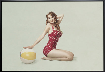  Beach Pin up Wall Artwork Gallery Wrapped (Ready to Hang)