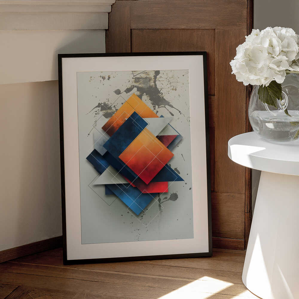 Wall art Geometric Vintage Art 16