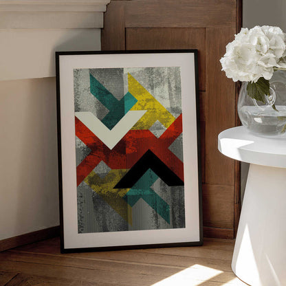 Wall art Abstract Geometric Pattern