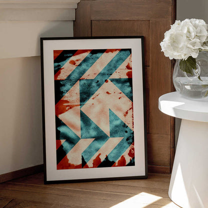 Wall art Abstract Geometric Shapes