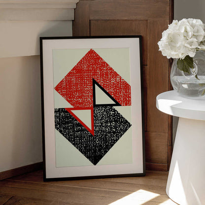 Wall art Geometric Contrast