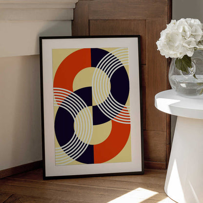 Wall art Interwoven Circles