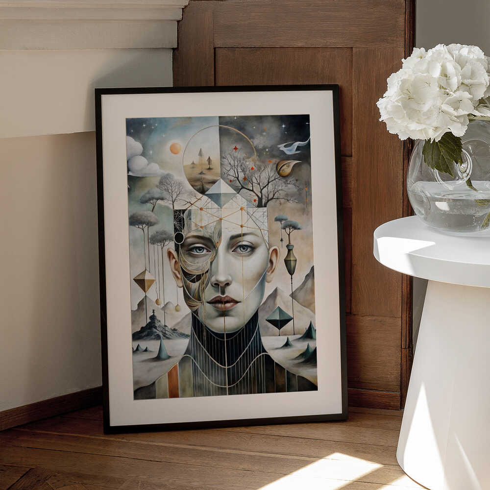 Wall art The Divided Self