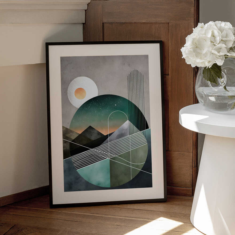 Wall art Celestial Geometry