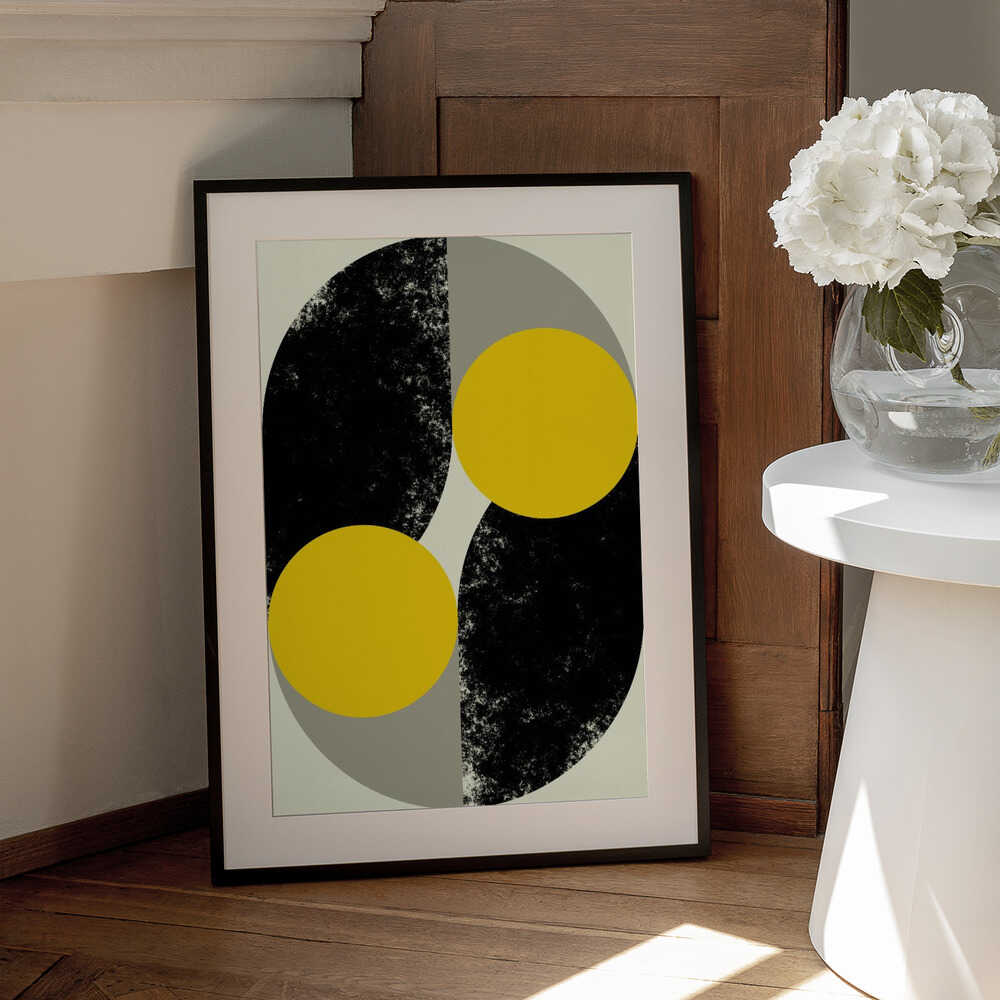 Wall art Duality in Motion