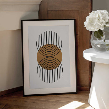 Wall art Art with circles 1