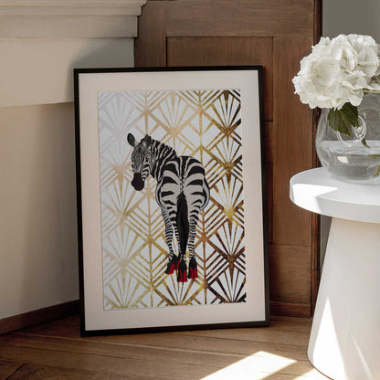 Wall art Zebra Hells Art Deco