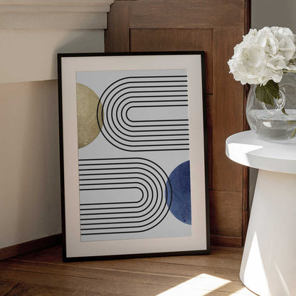 Wall art Curves and Circles