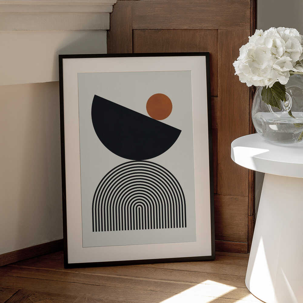 Wall art Balance and Curves