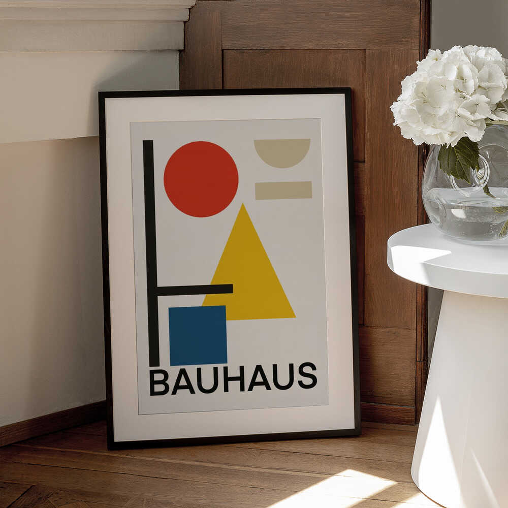 Wall art Geometric Bauhaus Design #2