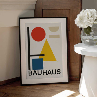 Wall art Geometric Bauhaus Design #2