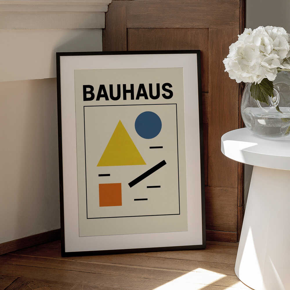 Wall art Bauhaus minimalist 06