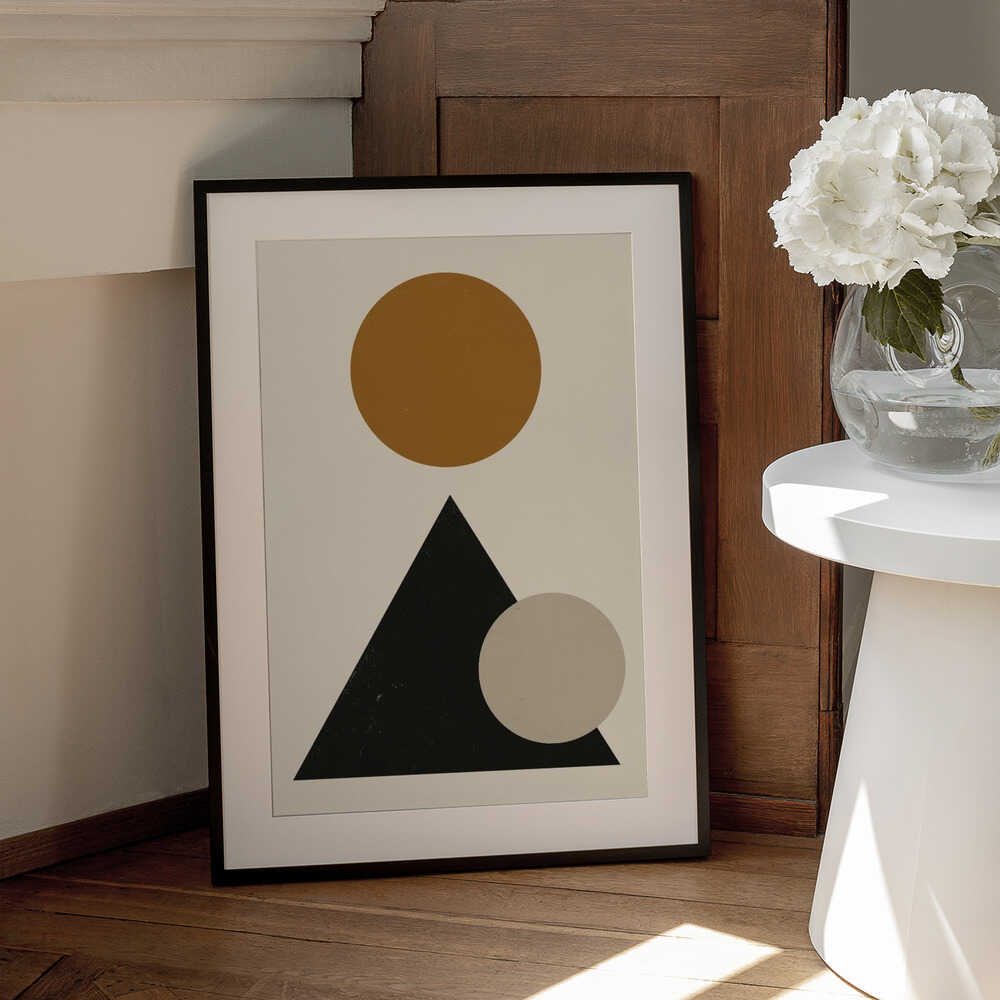 Wall art Minimalist geometric composition 03