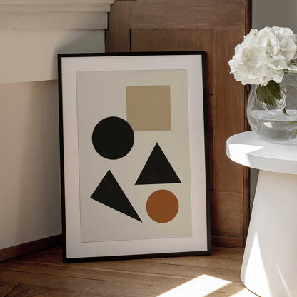 Wall art Minimalist geometric composition 07