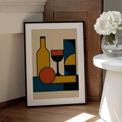 Wall art Geometric Still Life Composition
