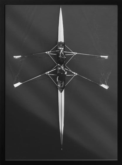  Boat Wall Artwork In White Floating Frame