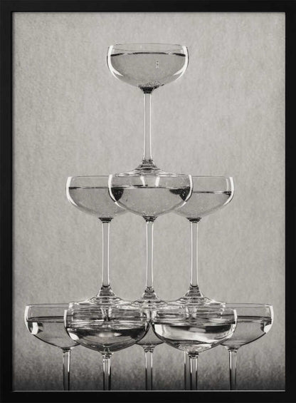 Wall art Champagne tower_9