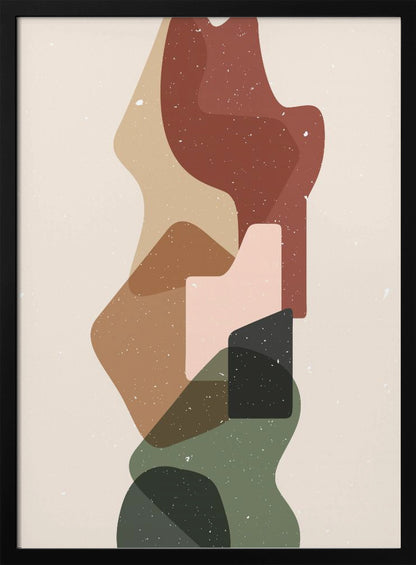  Abstract composition 12 Wall Artwork Gallery Wrapped (Ready to Hang)