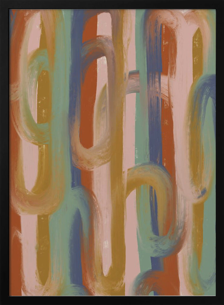  Chains Wall Artwork Gallery Wrapped (Ready to Hang)