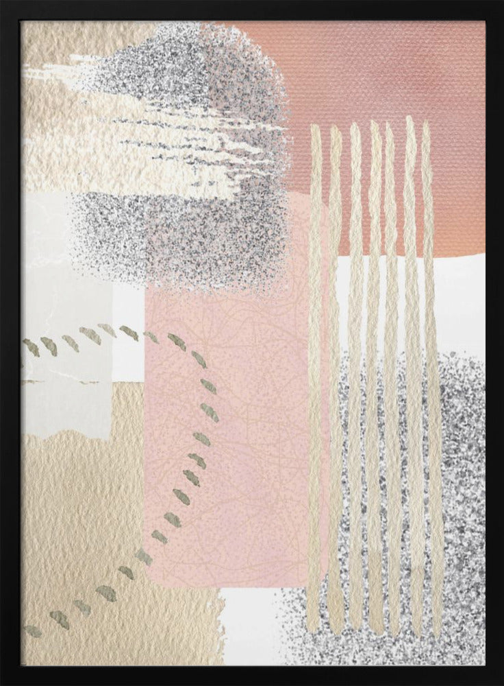  Delicately Pink-1 Wall Artwork Gallery Wrapped (Ready to Hang)