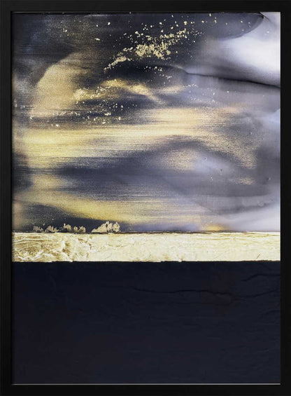 Wall art Gold Noir 2