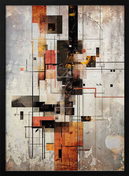 Wall art Geometric Illustration 04