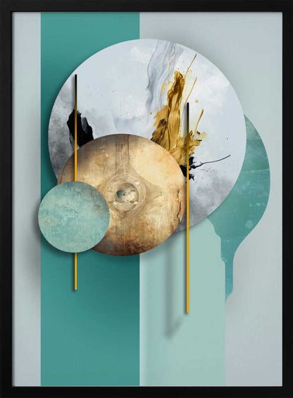 Wall art Geometric Vintage Art 04