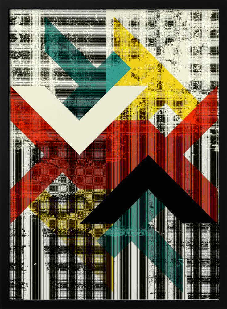 Wall art Abstract Geometric Pattern