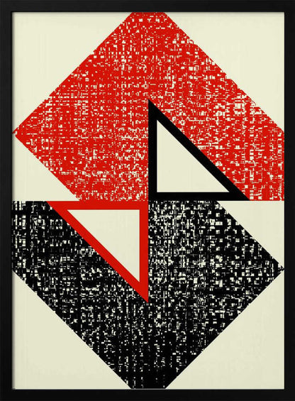 Wall art Geometric Contrast