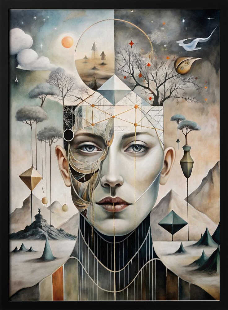 Wall art The Divided Self