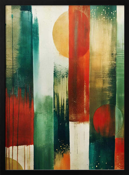 Wall art Chromatic Cascade