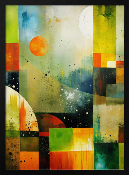 Wall art Ethereal Color Play