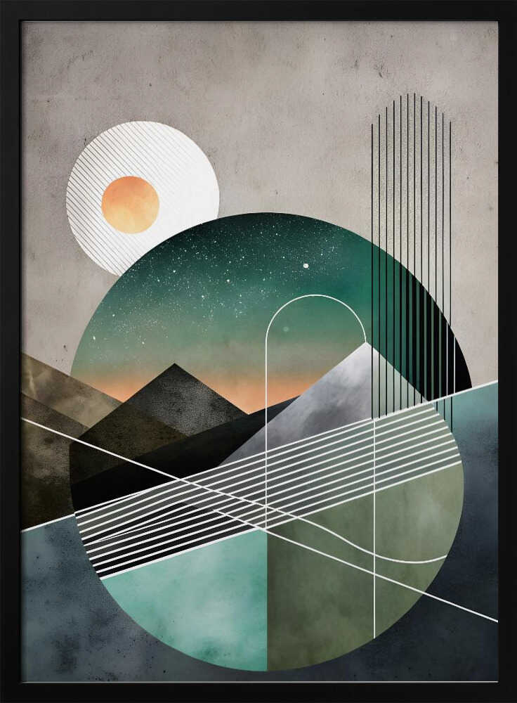 Wall art Celestial Geometry