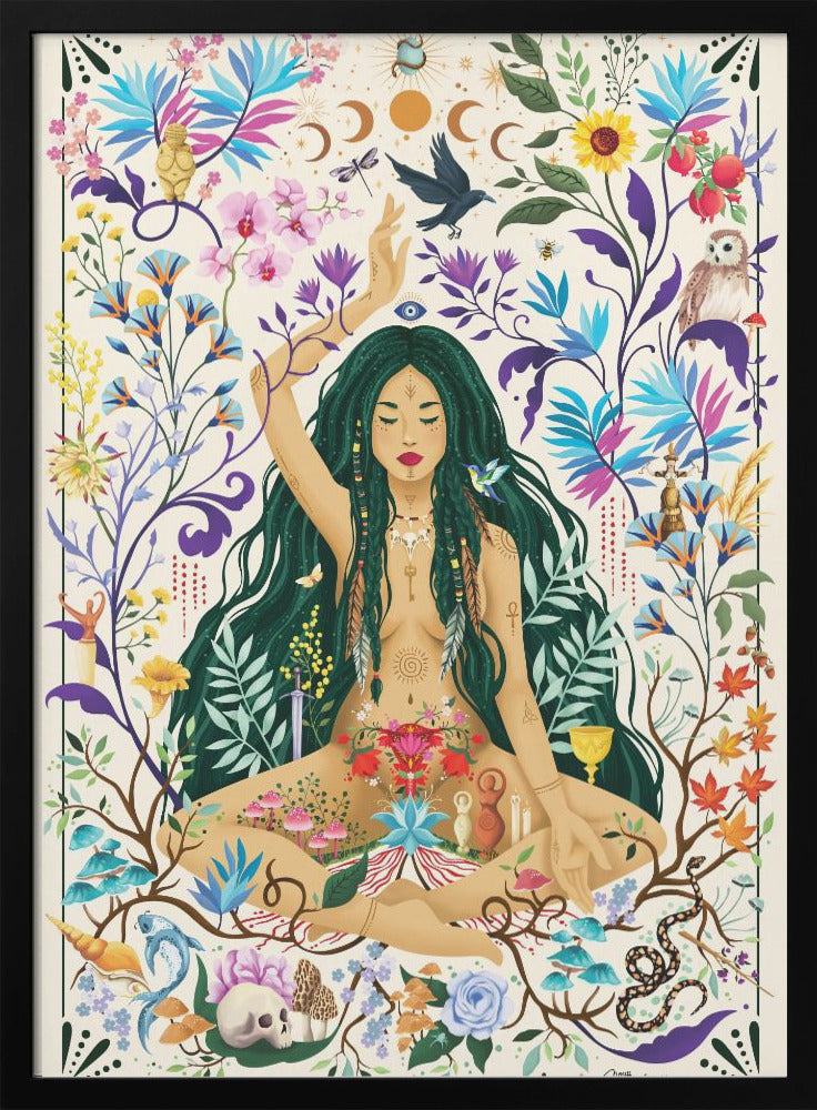  Matriarchal Consciousness Wall Artwork Gallery Wrapped (Ready to Hang)