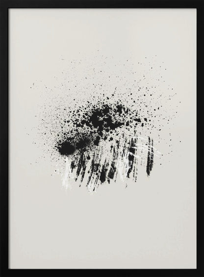Wall art Brush splatters #3