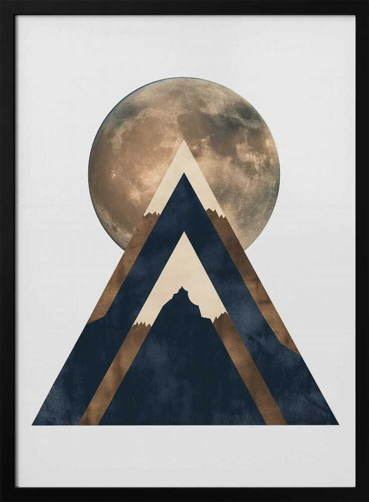 Wall art Bronze Moon