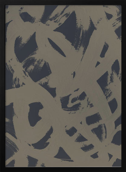 Abstract Art Canvas Print-wall-art-abstract-brush-strokes-399y-24X36