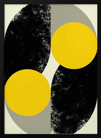 Wall art Duality in Motion