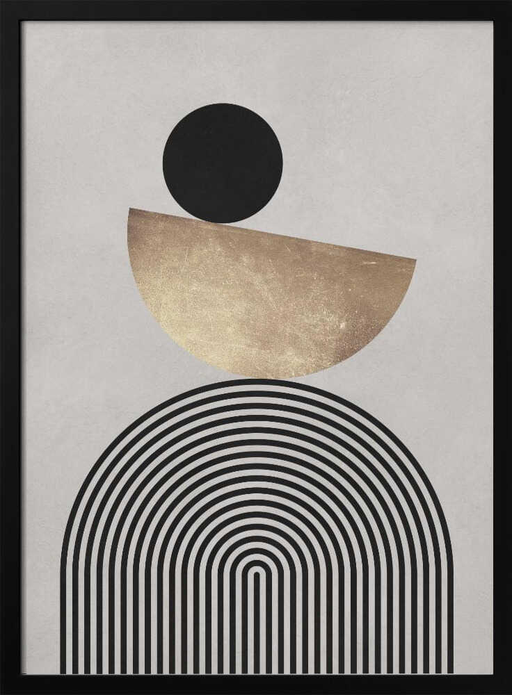 Wall art Lines and circles 20