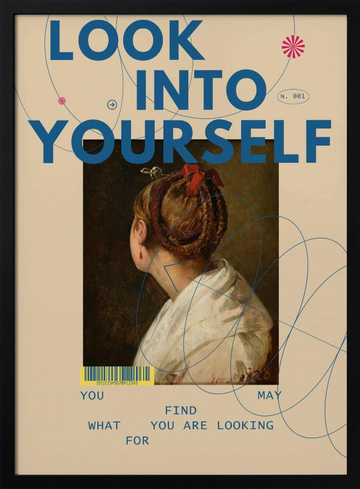 Wall art Look Into Yourself