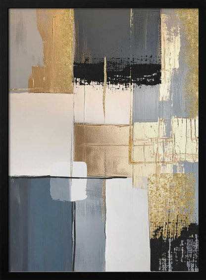 Wall art Golden Greys 2