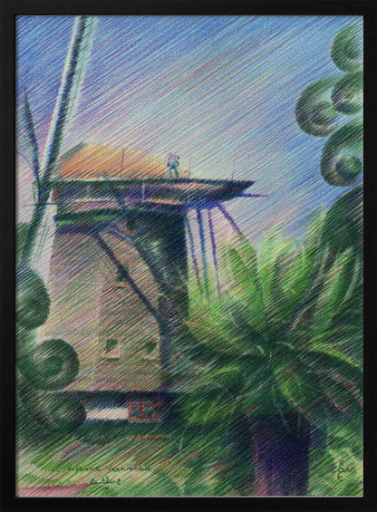 Wall art Nieuwe Veenmolen - 23-09-18