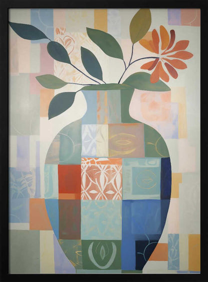 Wall art Abstract Vase